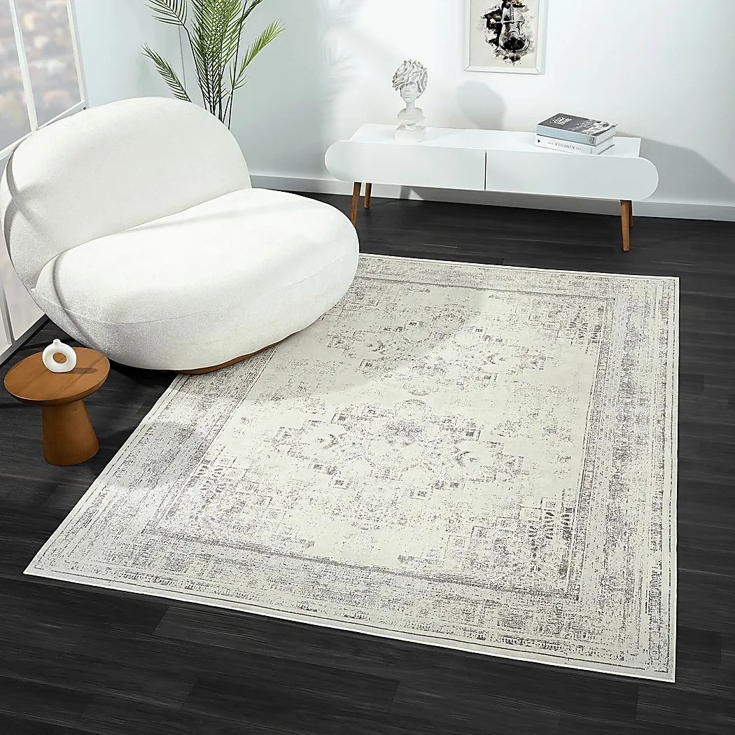 Dione Gray 7'10 x 9'10 Rug