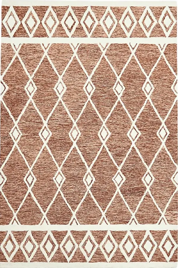 Driax Rust 8' x 10' Rug