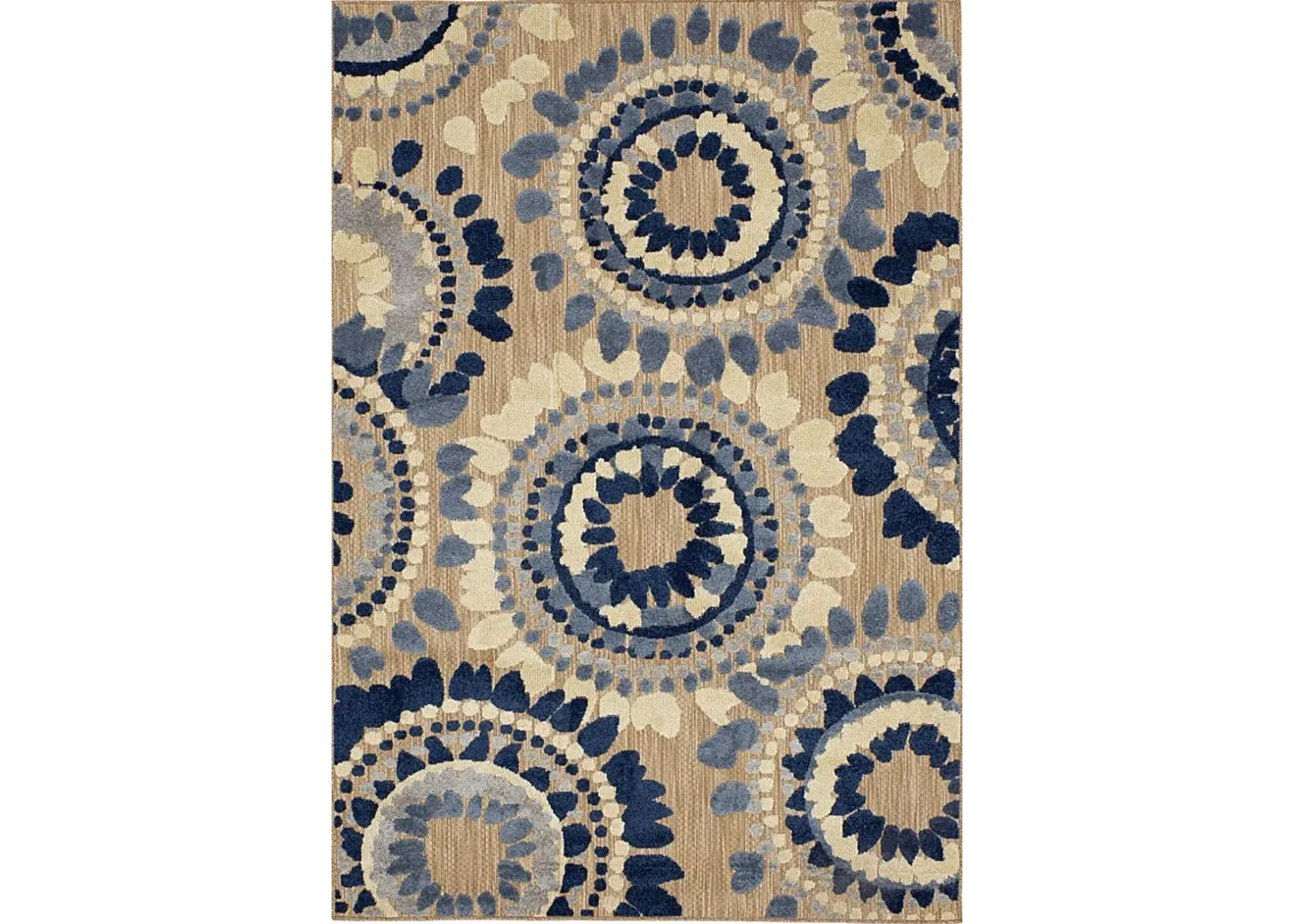 Ponsard Coast Blue 7'10 x 10' Indoor/Outdoor Rug