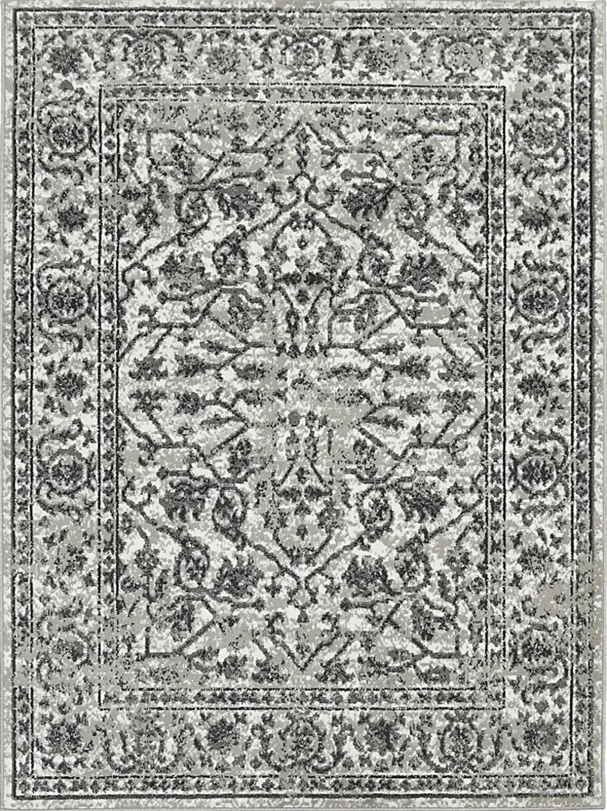 Alagate Gray 9'10 x 10'2 Rug