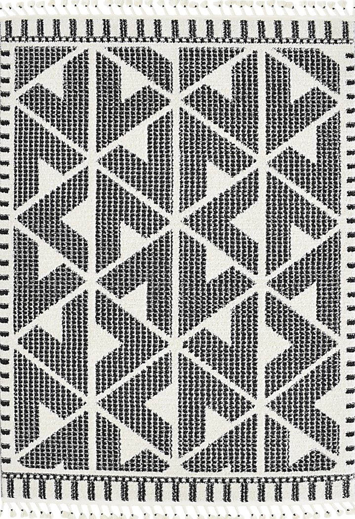 Angzu Black 8'3 x 10' Rug