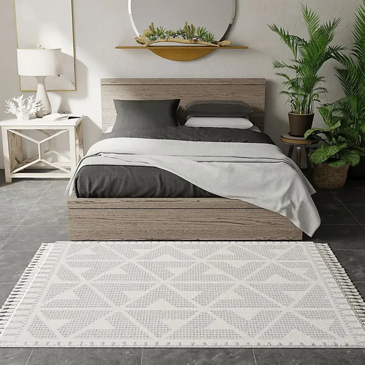 Angzu Gray 8'3 x 10' Rug