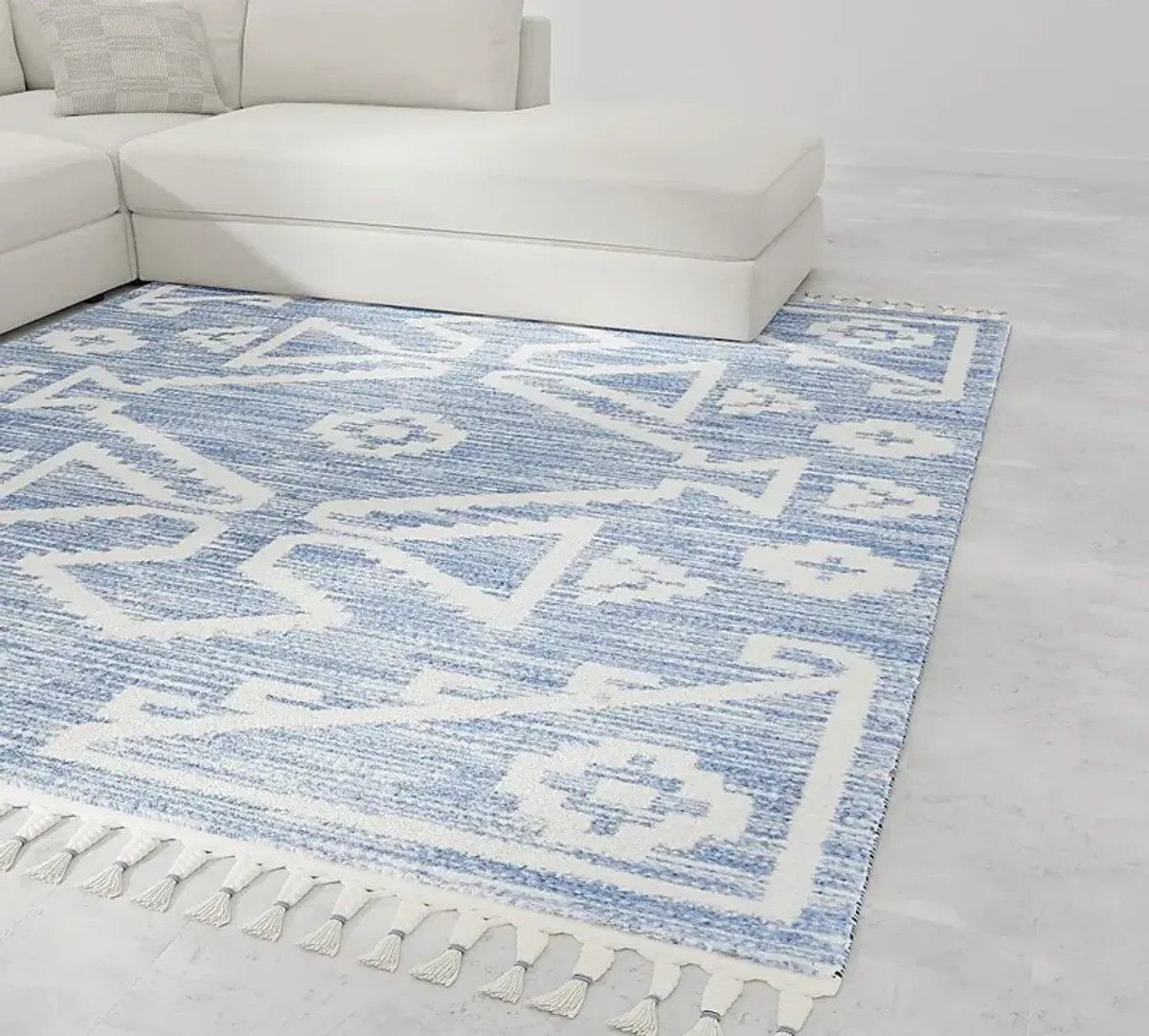 Gliscin Blue 8'3 x 10' Rug