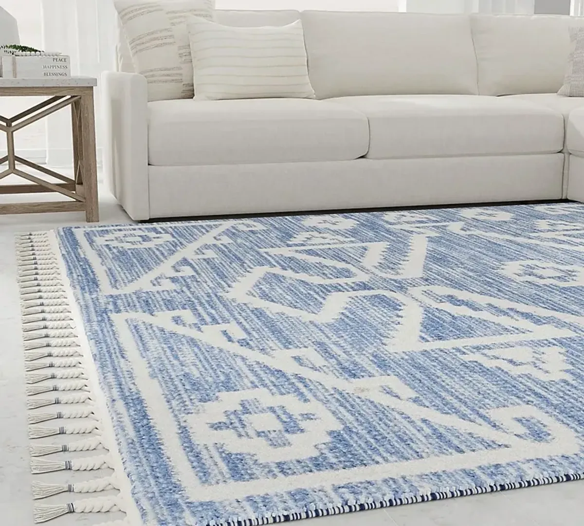 Gliscin Blue 8'3 x 10' Rug