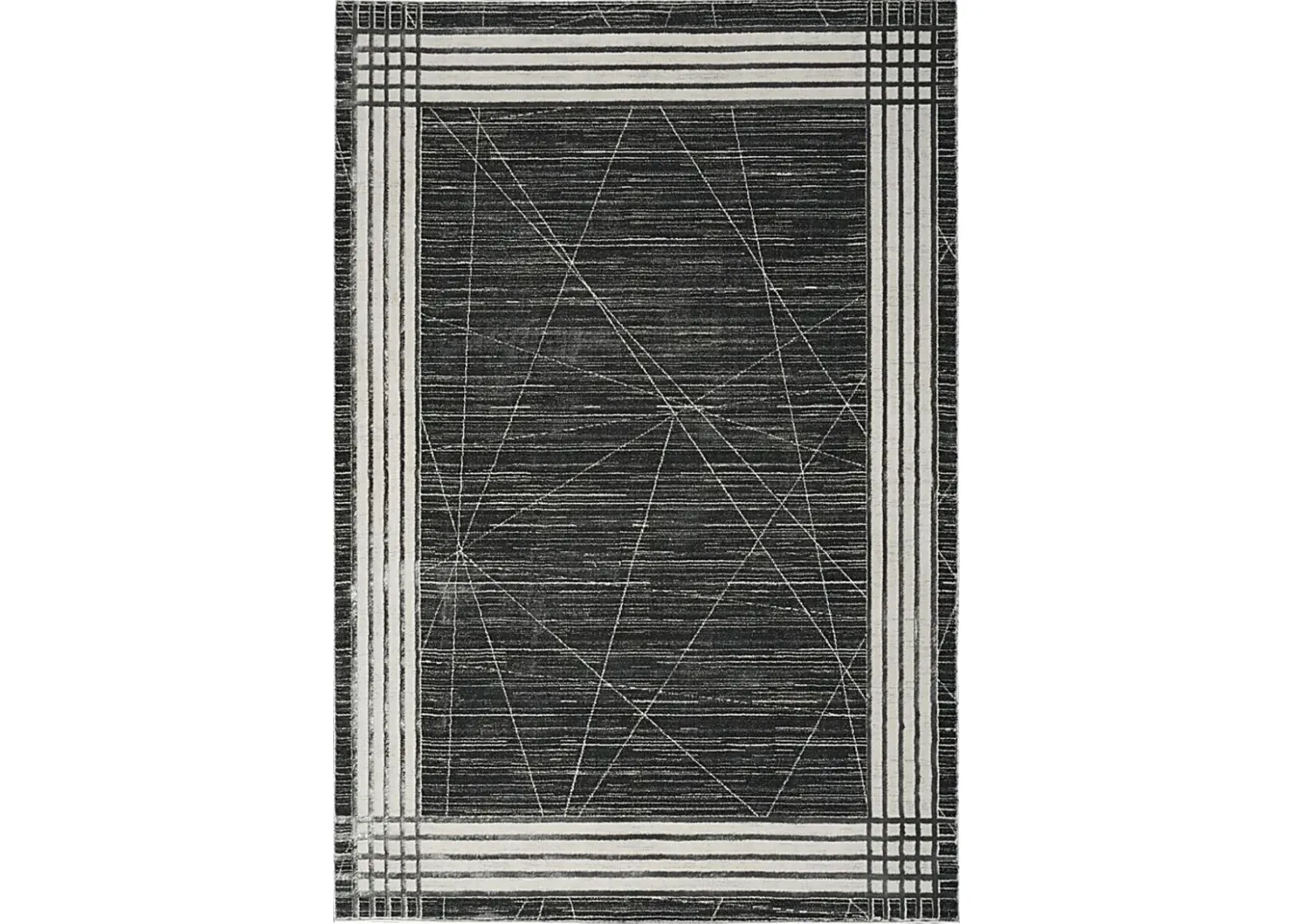 Susson Charcoal/Silver 7'10 x 9'10 Rug