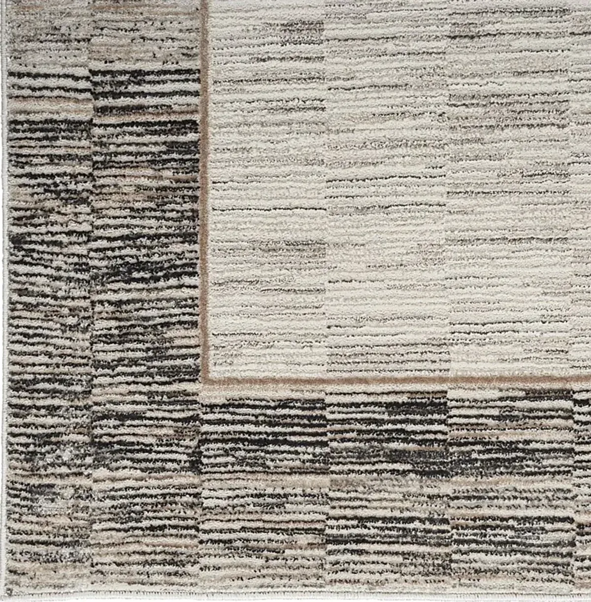 Paradare Gray/Black 7'10 x 9'10 Rug