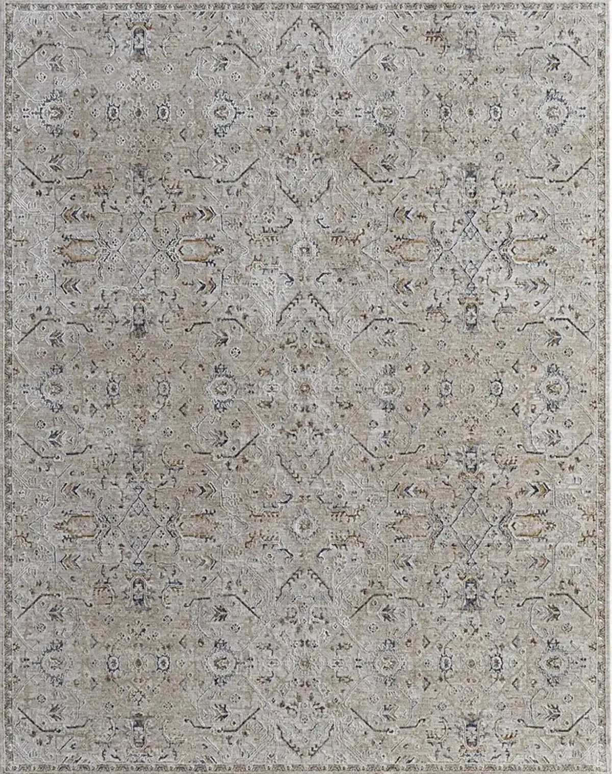 Hardara Taupe 7'10 x 10'3 Rug