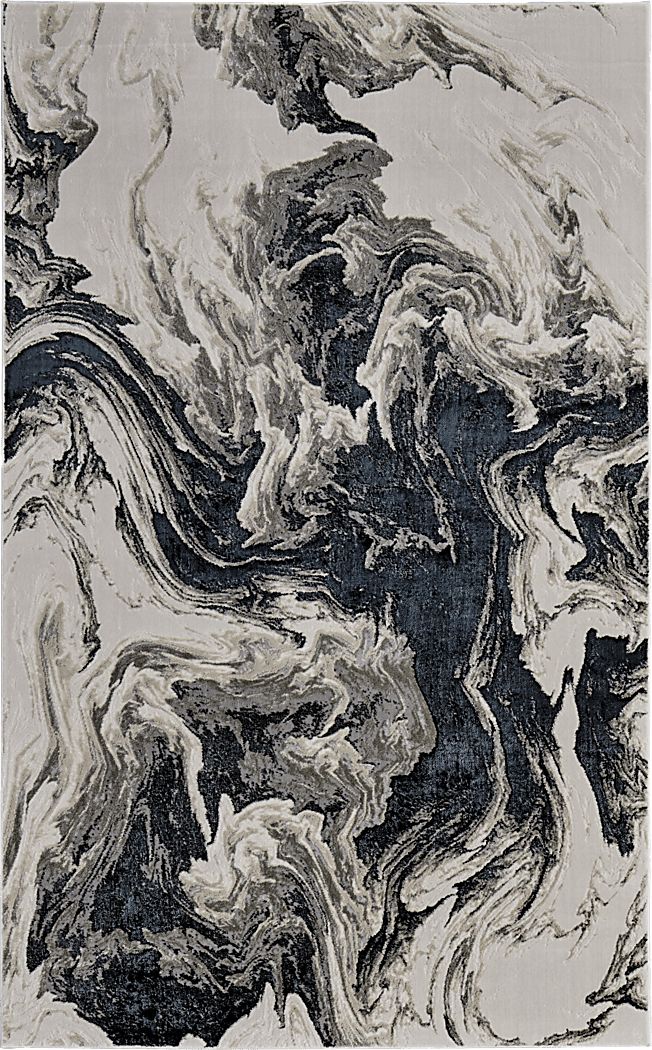 Lorera Ivory/Black 8' x 10' Rug