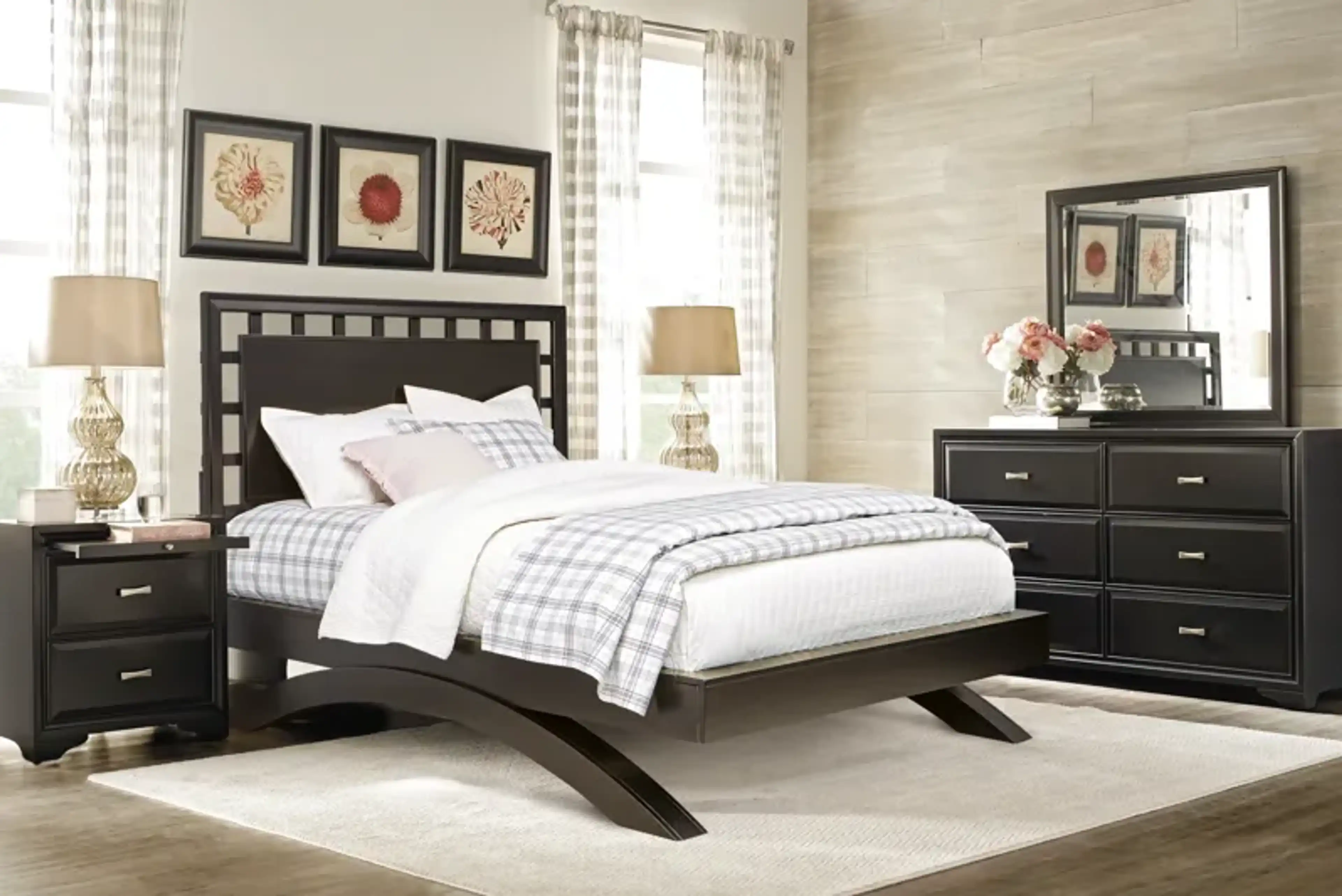 belcourt black dresser 7 Pc Queen Lattice Arch Bedroom Stylish Little Black Dress maid of honor dress (8) x drawers Select Shirt Size:XL