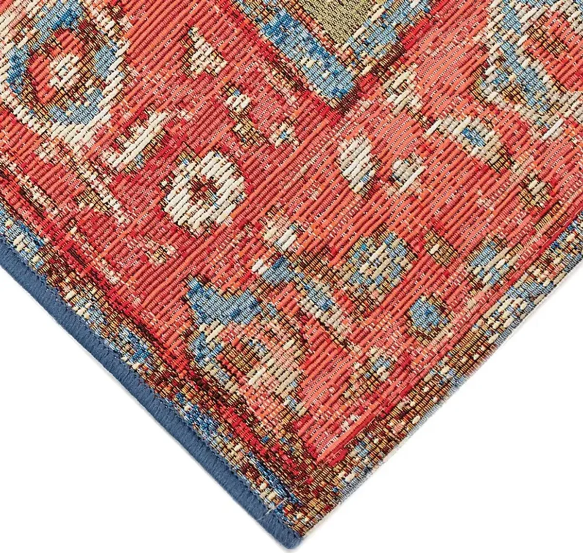 Chatmoss Red 7'10 x 9'10 Indoor/Outdoor Rug