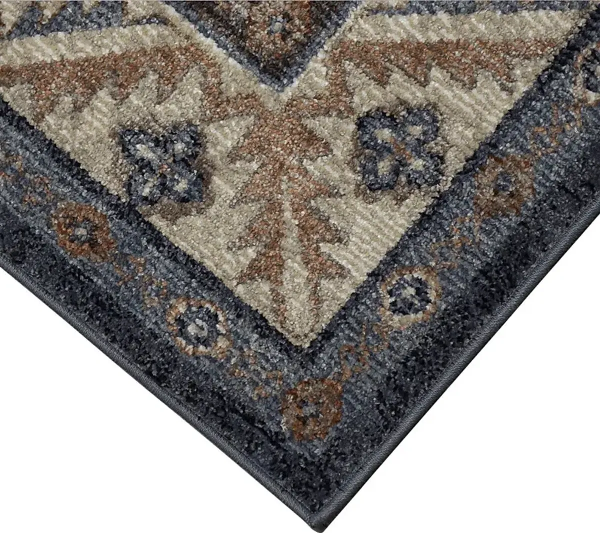 Devdan Blue 7'10 x 9'10 Rug