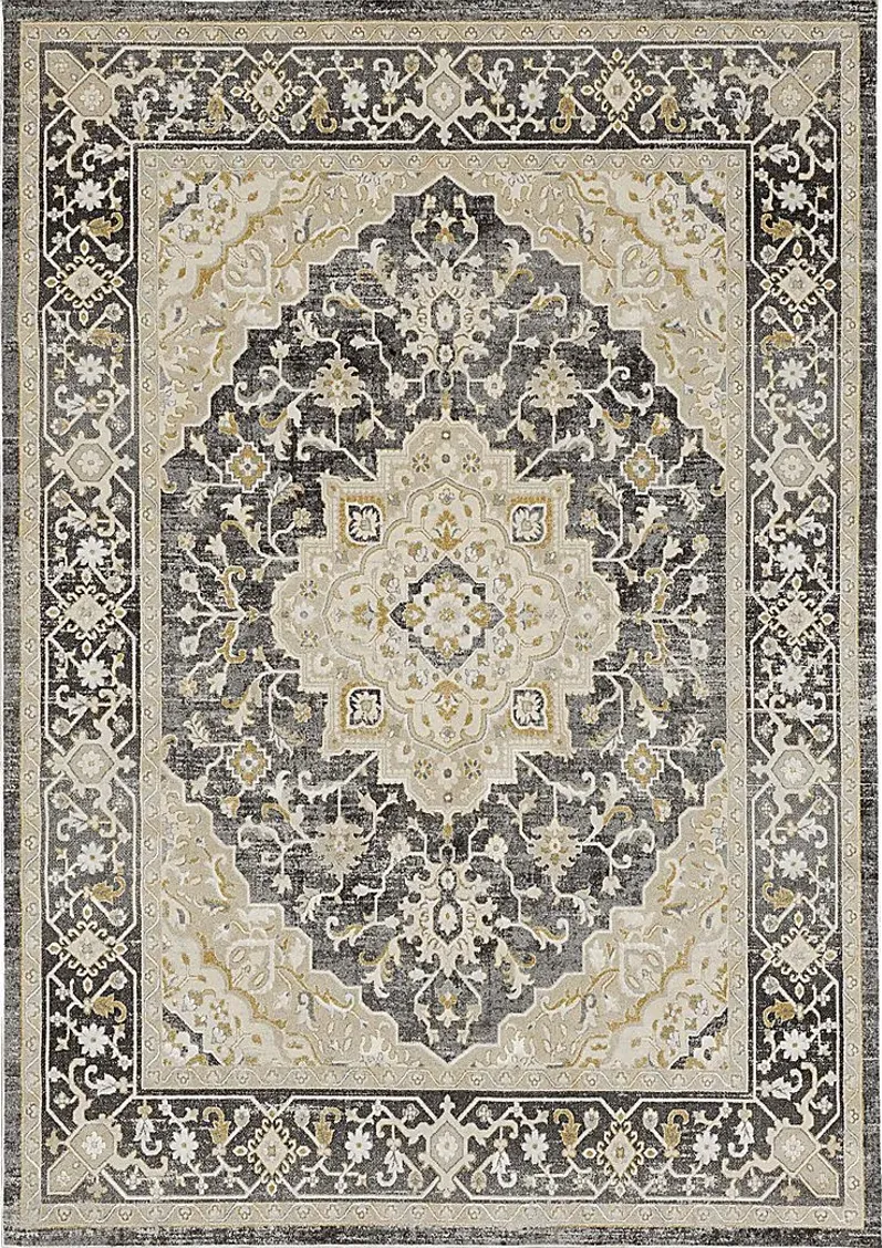 Crown Plaza Gray 7'10 x 10'3 Rug