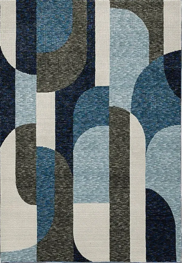 Ramla Blue 7'10 x 10'10 Rug