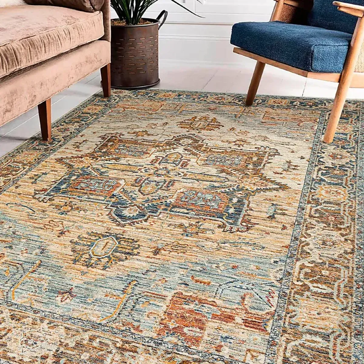Eckval Multi 7'10 x 10' Rug