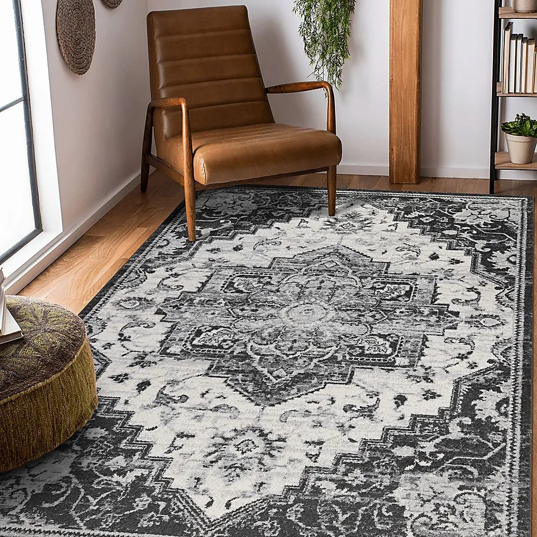 Carigder Ivory 7'7 x 9'9 Rug