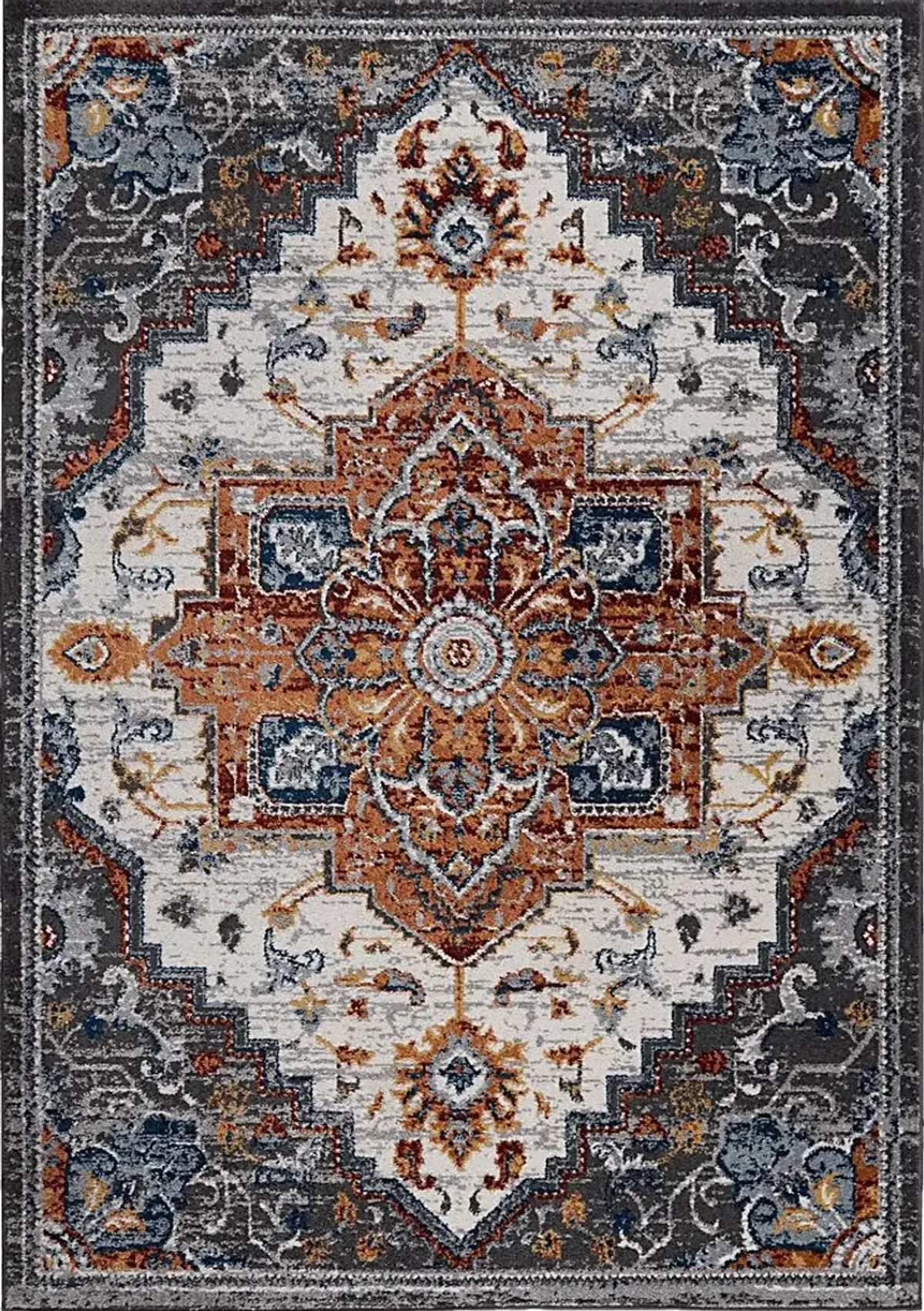 Carigder Multi 7'7 x 9'9 Rug