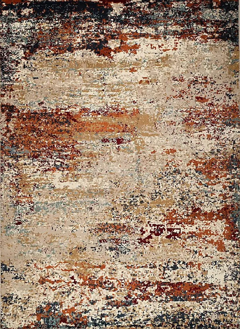 Matadosa Orange 7'7 x 9'9 Rug