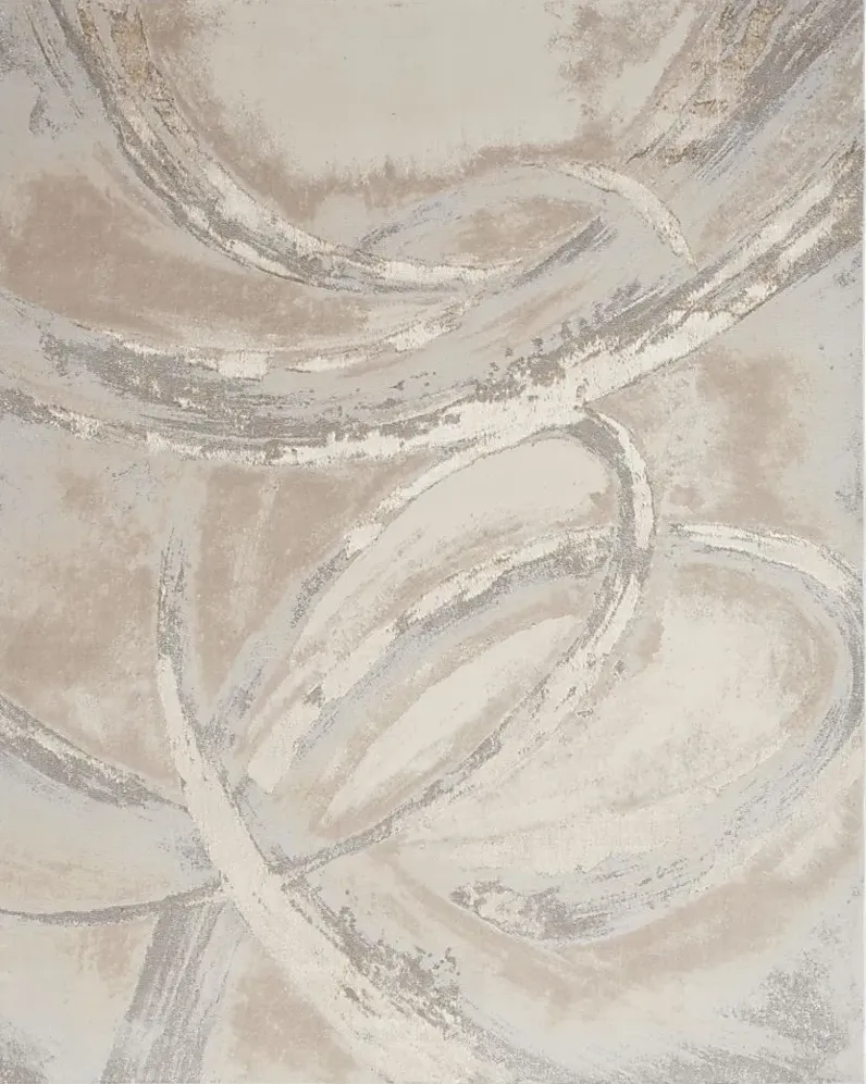 Brasix Beige/Gray 12' x 15' Rug