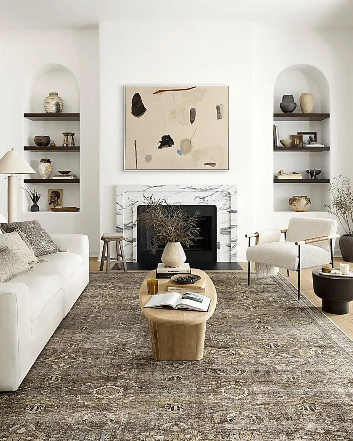 Oliah Brown 9' x 12' Rug