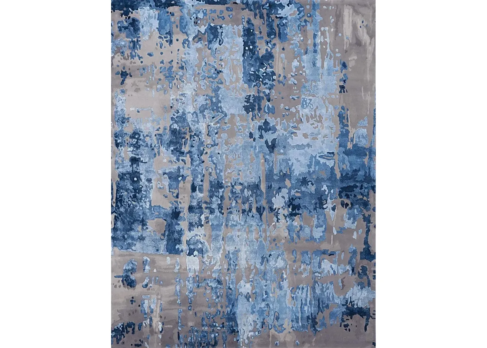 Pruzor Blue/Gray 8'6 x 11'6 Rug