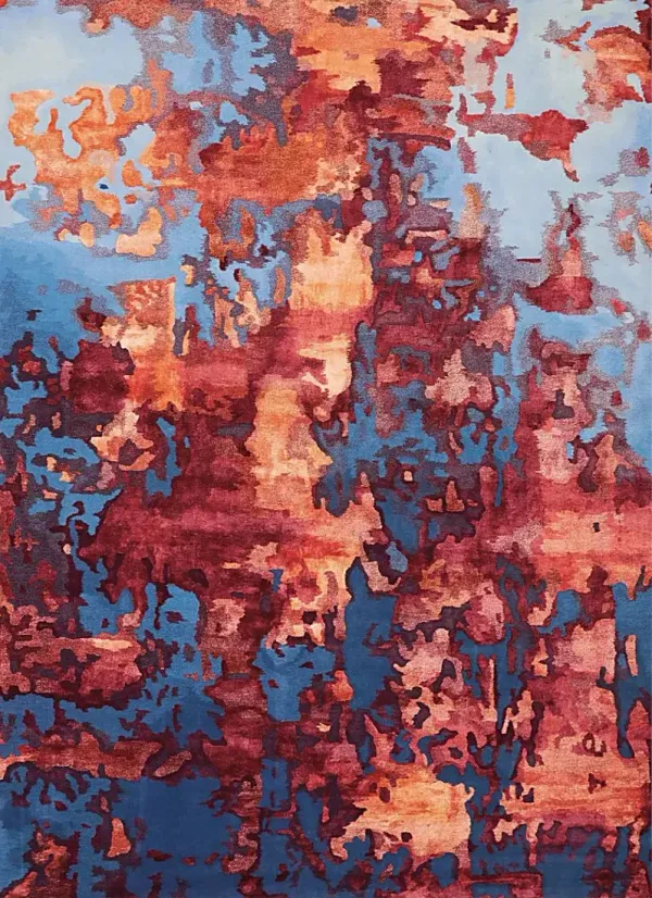 Dysete Blue 8'6 x 11'6 Rug