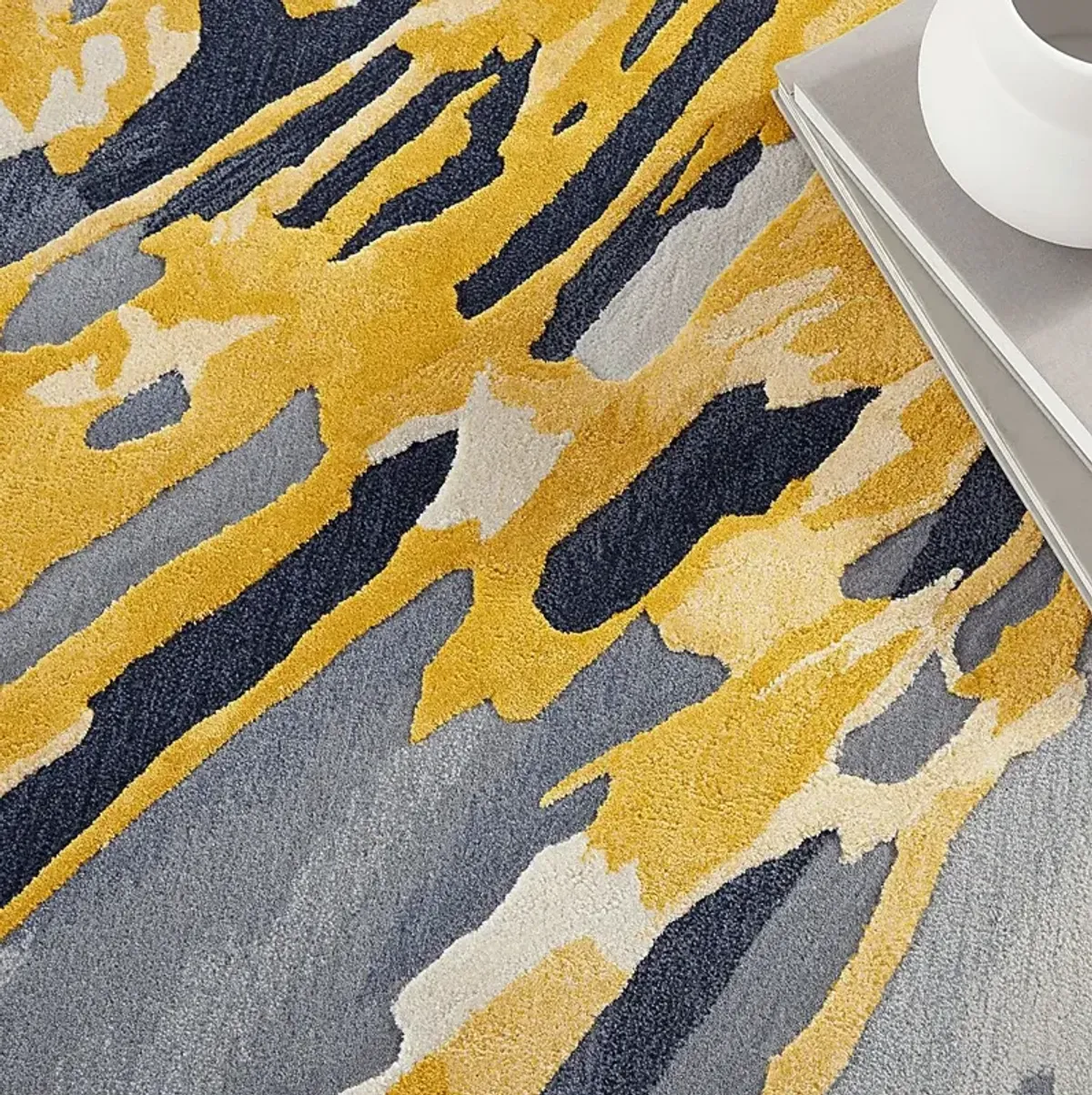 Wagim Gray/Gold 8'6 x 11'6 Rug