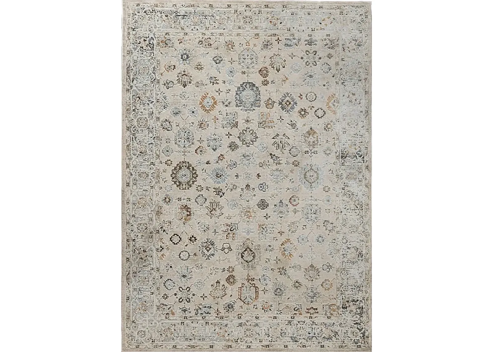 Dewmire Ivory 9'3 x 12'3 Rug