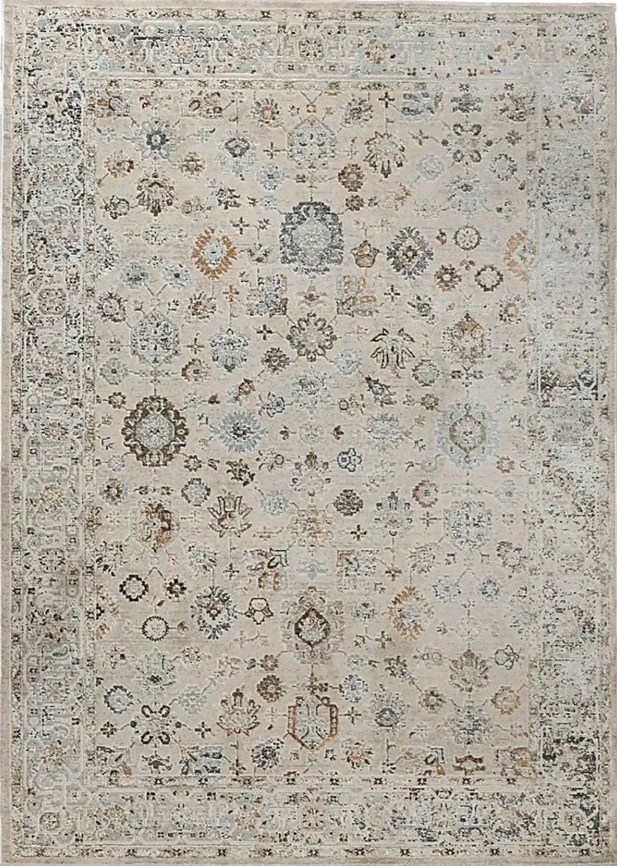 Dewmire Ivory 9'3 x 12'3 Rug