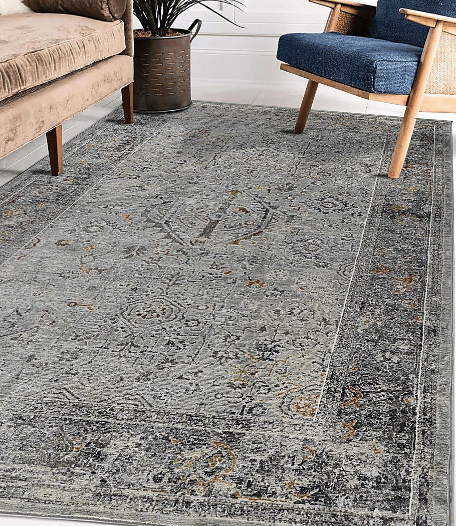 Wishborne Silver 10'3 x 14'3 Rug