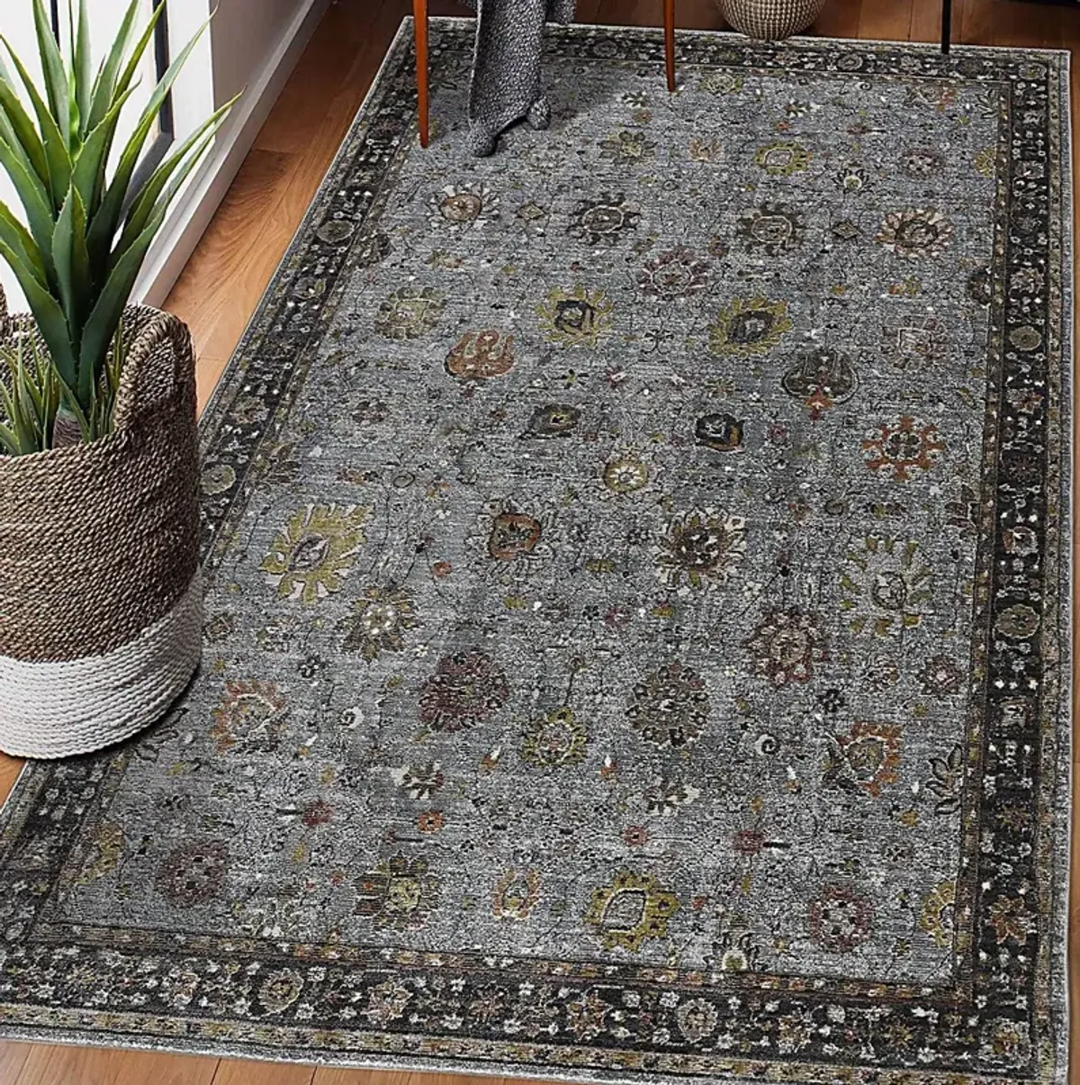 Dewmire Gray 10'3 x 14'3 Rug