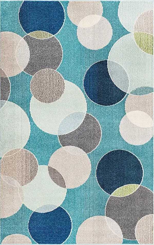 Elam Blue 9' x 12'2 Rug