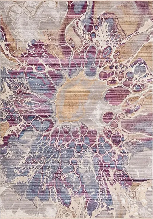 Aedinia Purple 9' x 11'8 Rug