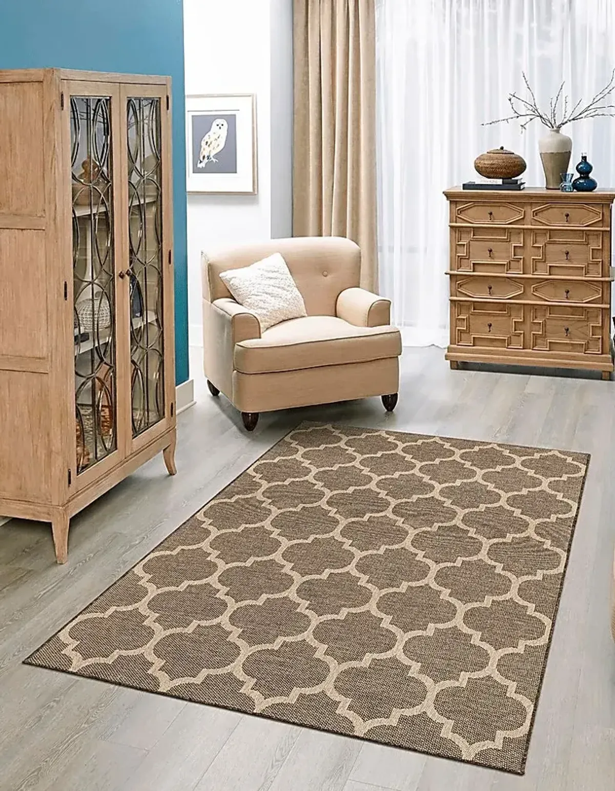 Oshrat Brown 9'2 x 12' Rug