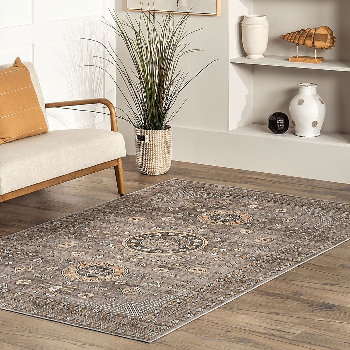 Urki Brown 9' x 12' Rug