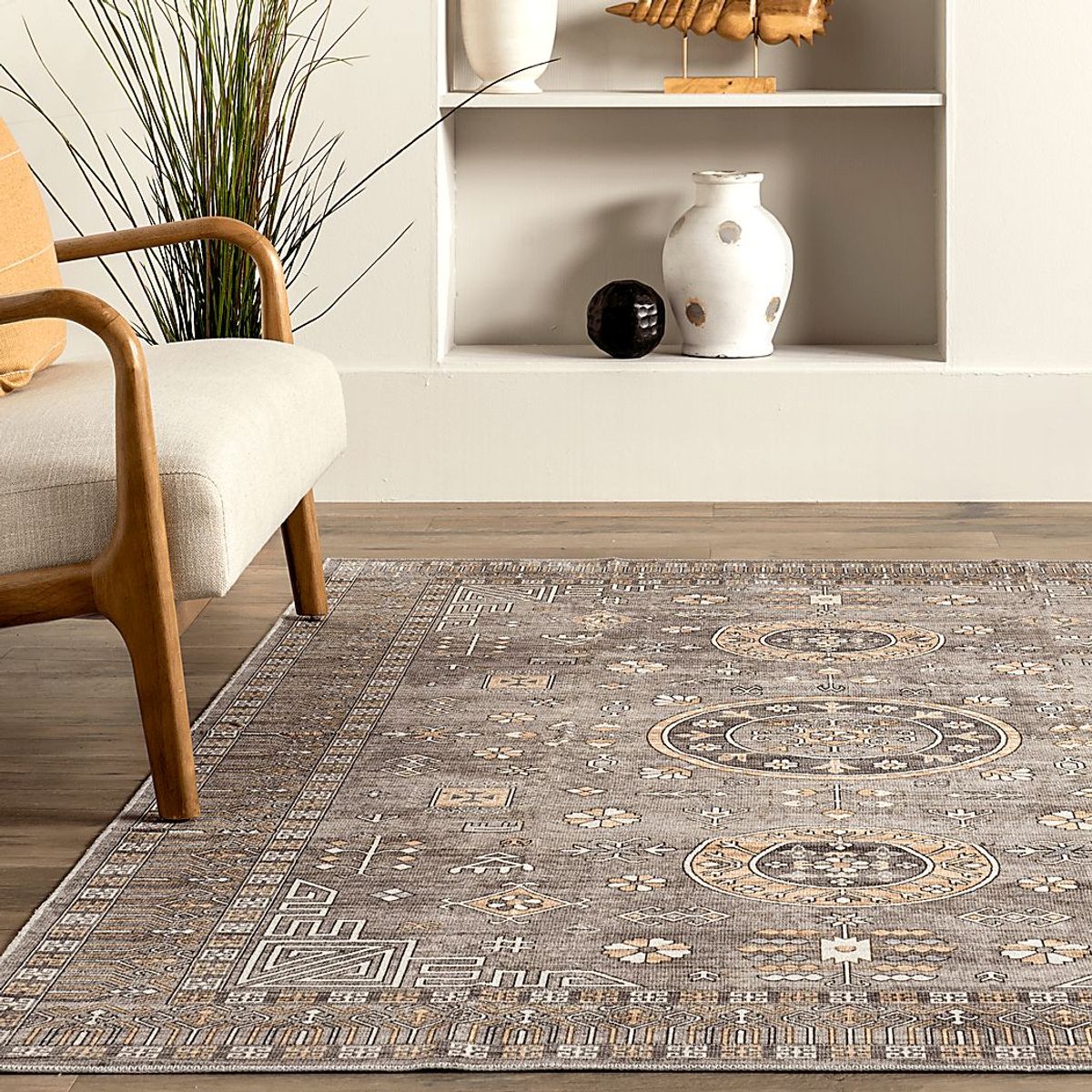 Urki Brown 9' x 12' Rug