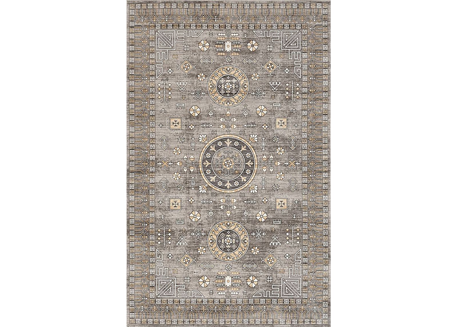 Urki Brown 9' x 12' Rug