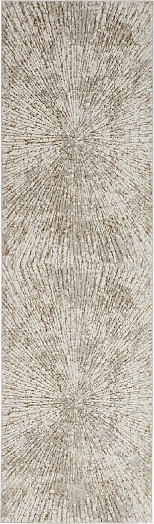 Amadou Gray 2'2 x 7'6 Runner Rug