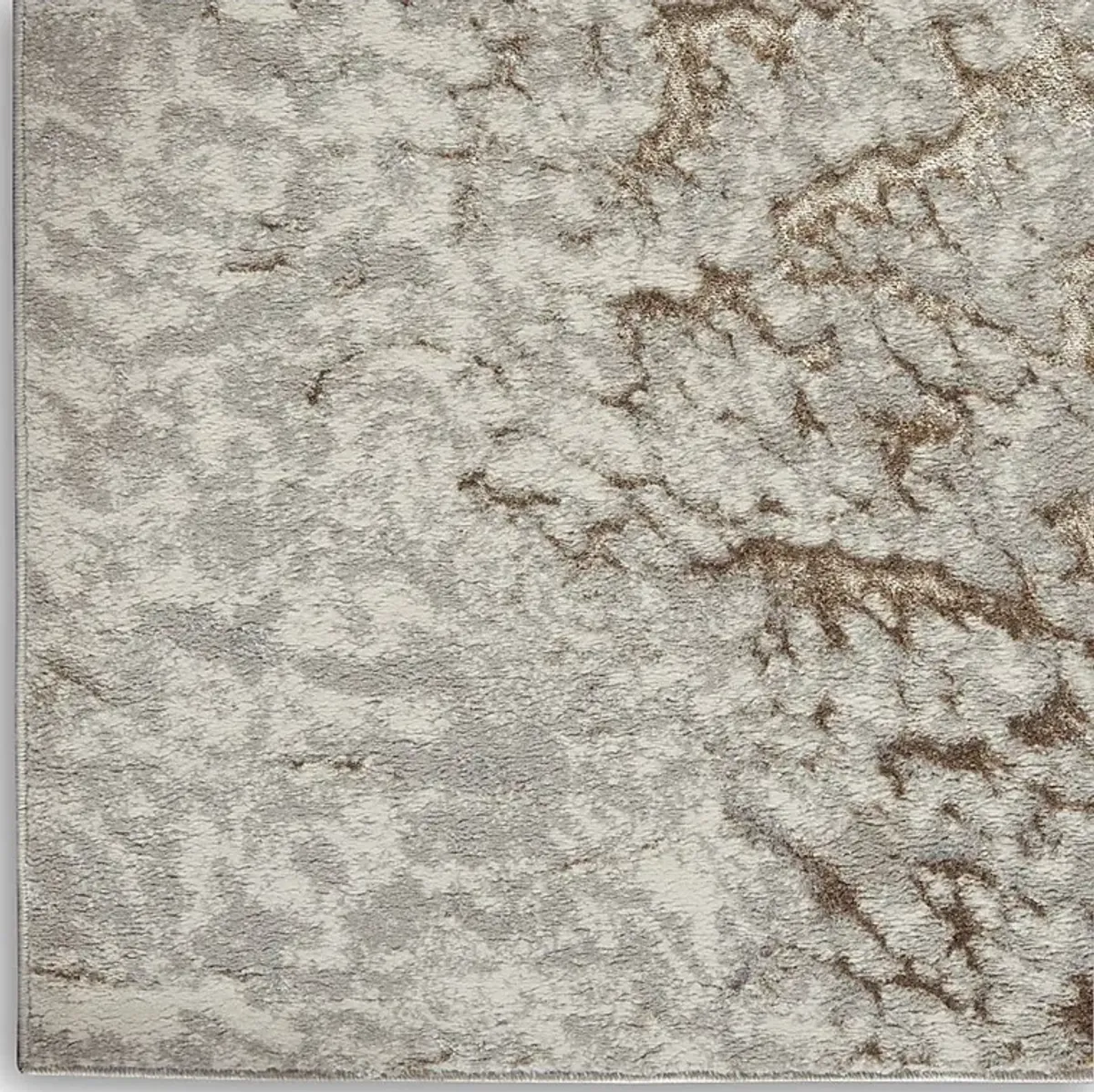 Banja Gray 2'2 x 7'6 Runner Rug