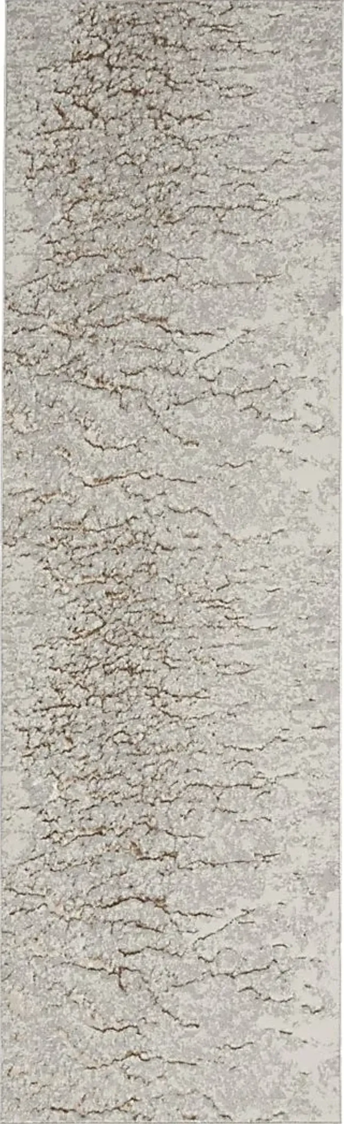 Banja Gray 2'2 x 7'6 Runner Rug