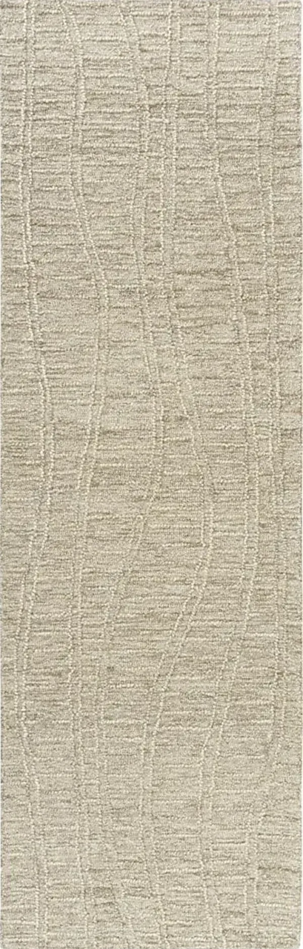 Thui Light Taupe 2'6 x 8' Runner Rug