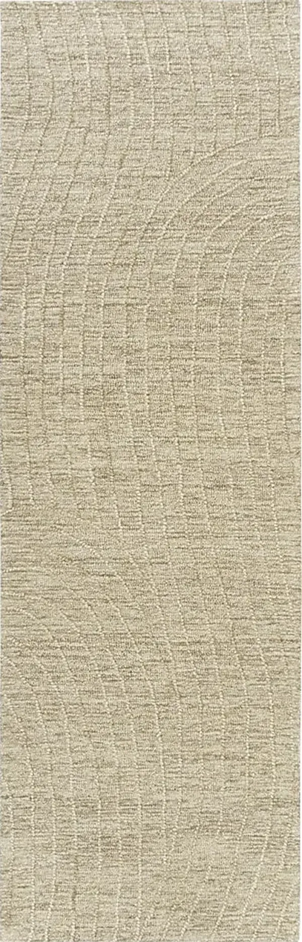 Caztoa Beige 2'6 x 8' Runner Rug
