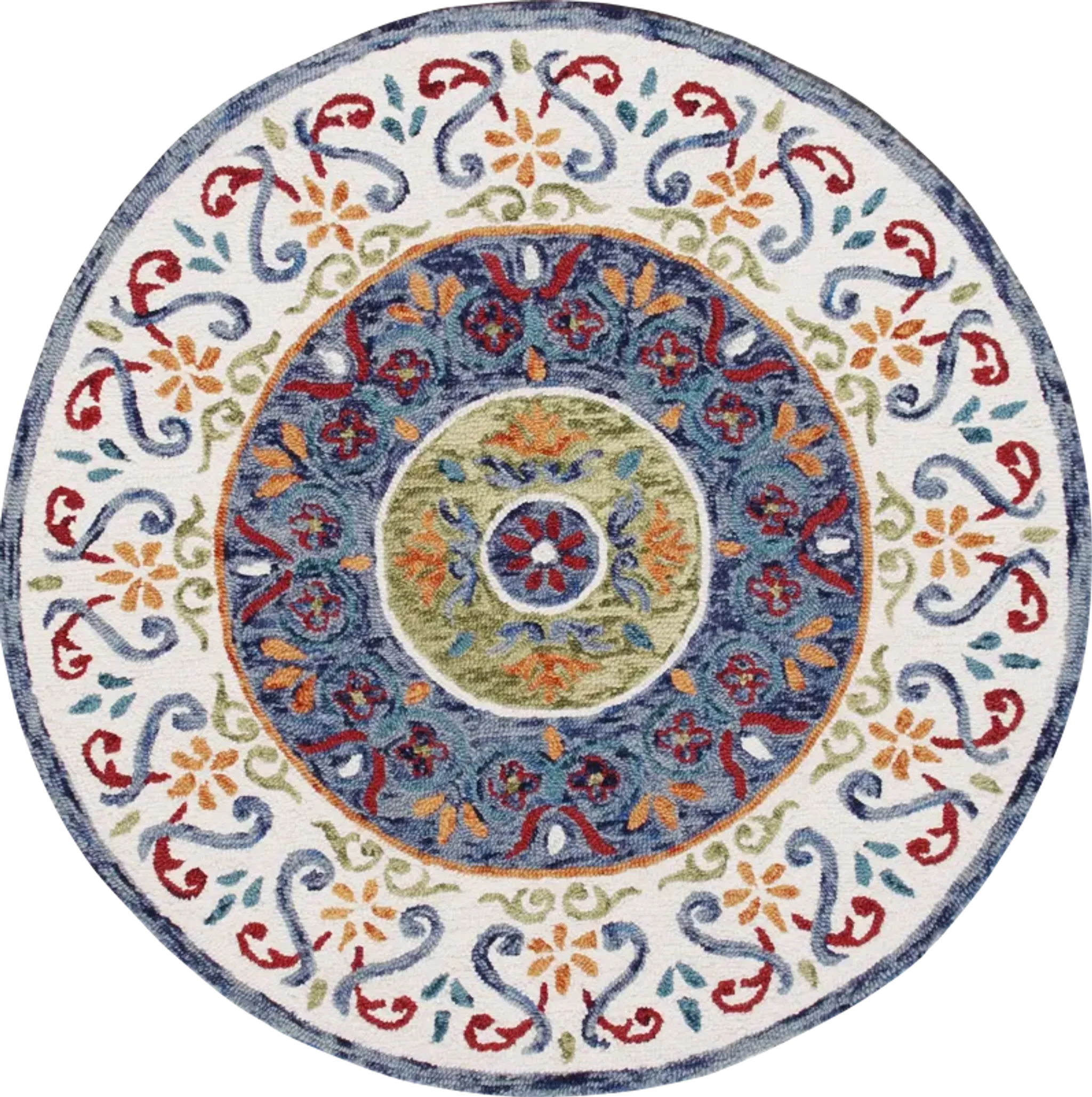 Ayanka Ivory 4 Round Rug Rooms To Go | Furniture.com