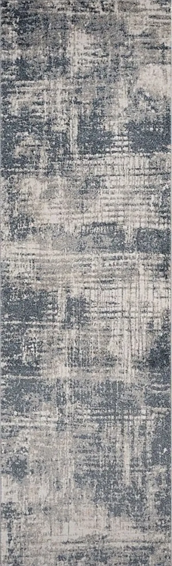 Fasil Blue 2'7 x 9' Runner Rug