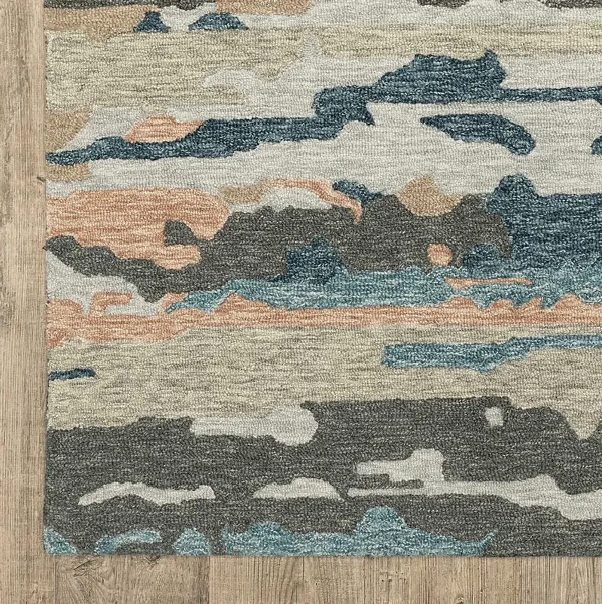 Mistfell Blue 2'6 x 8' Rug