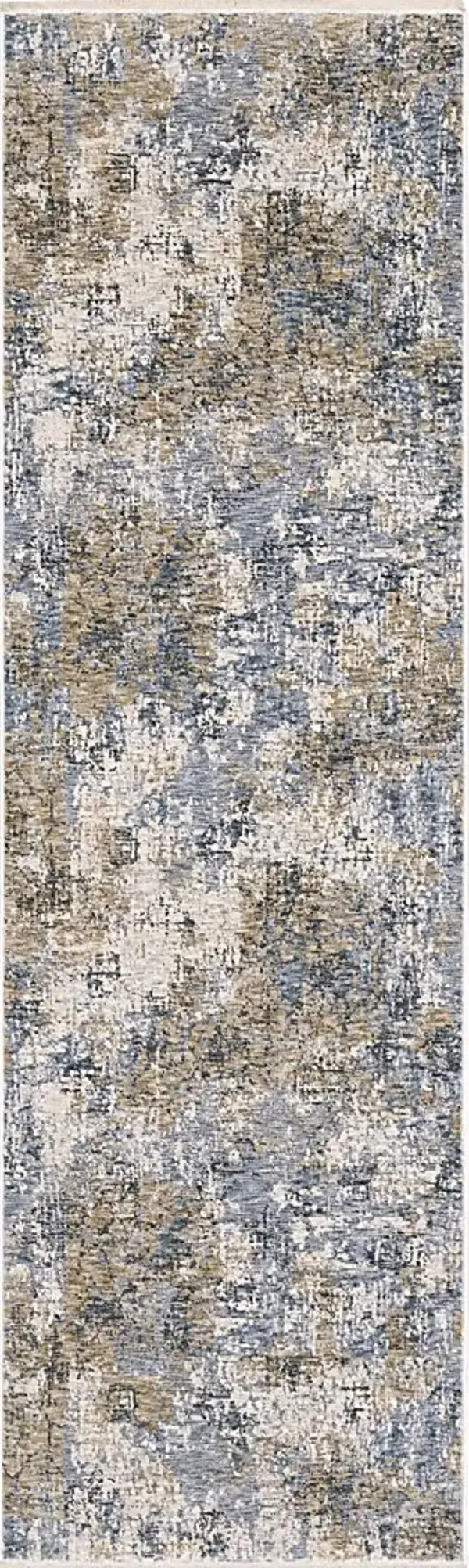Maral Blue 2'3 x 7'6 Rug