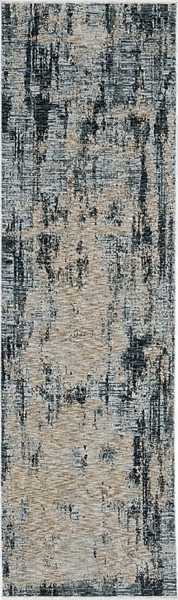 Pilata Blue 2'3 x 7'6 Rug