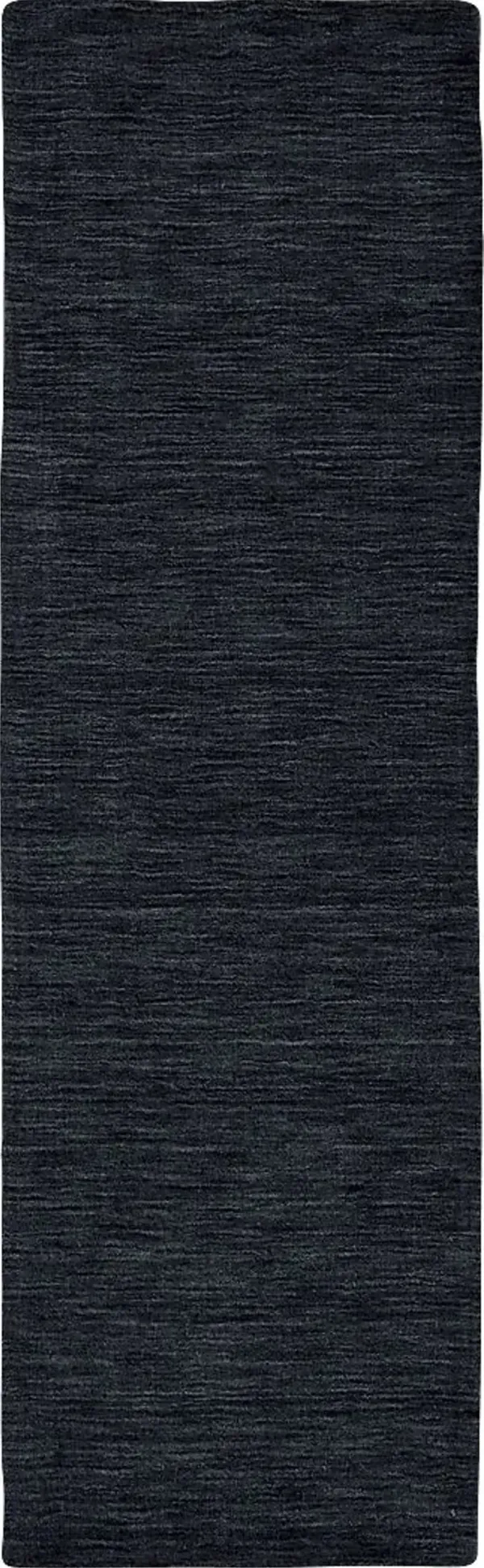 Takano Black 2'6 x 8' Runner Rug