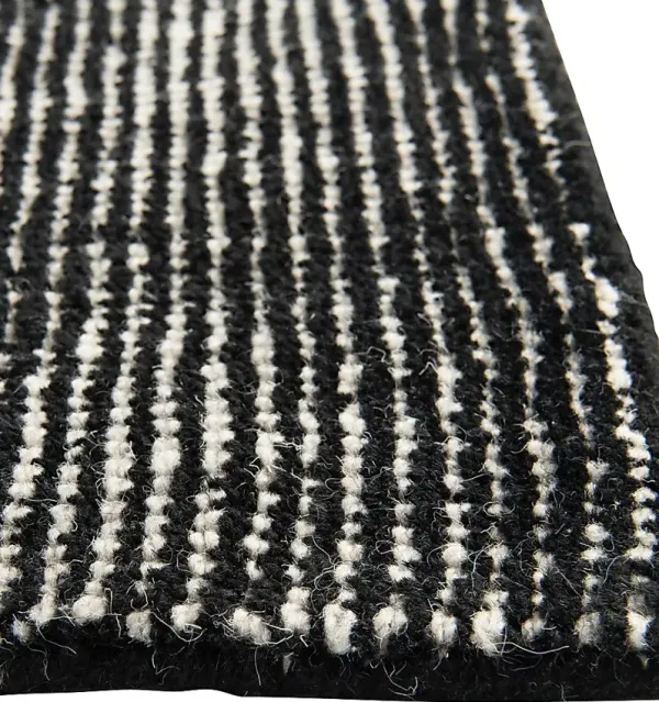 Marmot Black 2' x 6'1 Runner Rug