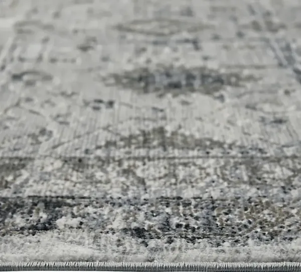 Wulworth Gray 2'6 x 7'10 Runner Rug