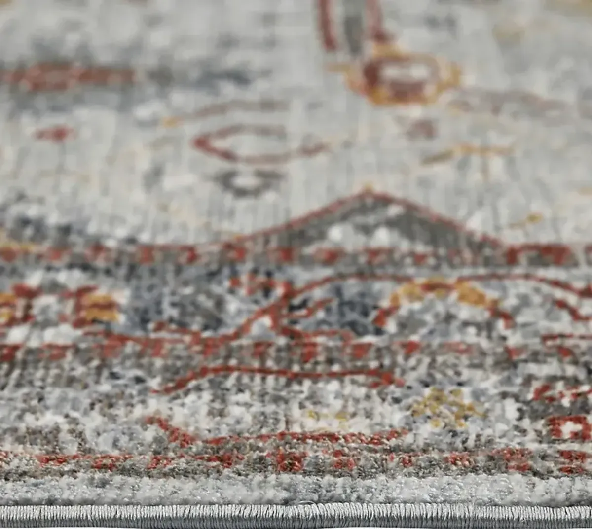 Santhope Red 2'6 x 7'10 Runner Rug